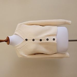 Everlane textured cotton cardigan